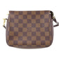 LOUIS VUITTON Trousse Makeup Handbag Pouch Damier N51982 #AG218