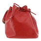 LOUIS VUITTON Petit Noe Shoulder Bag Red Epi M44107 #AG501