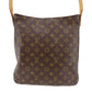 LOUIS VUITTON Looping GM Shoulder Bag Monogram Canvas M51145 #AG813