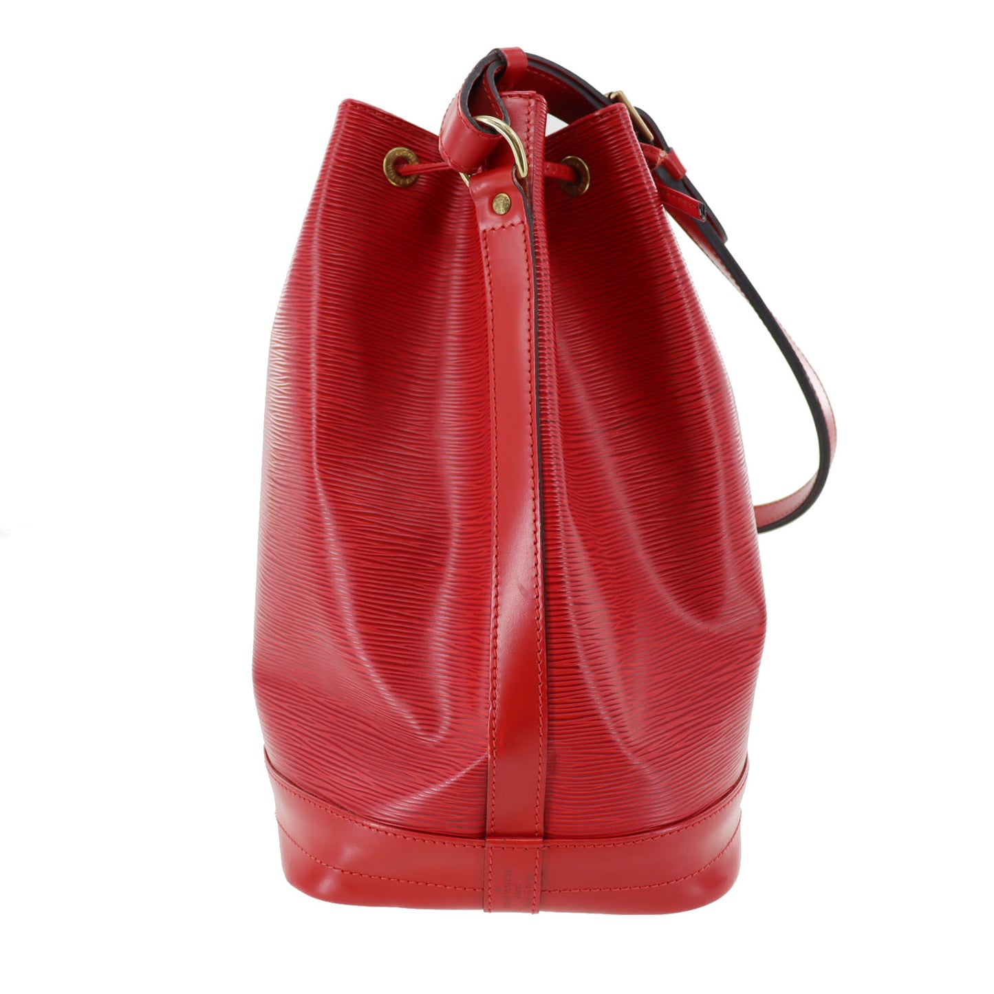 LOUIS VUITTON Noe Shoulder Bag Red Epi M44007 #BN834