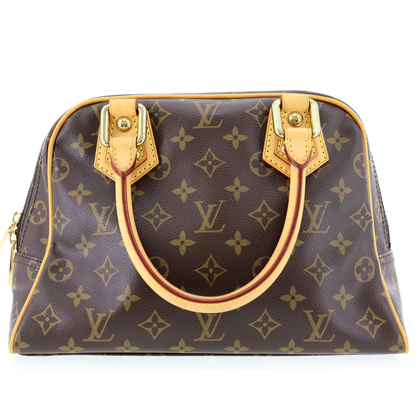 LOUIS VUITTON Manhattan PM HandBag Monogram Canvas M40026 #BL91