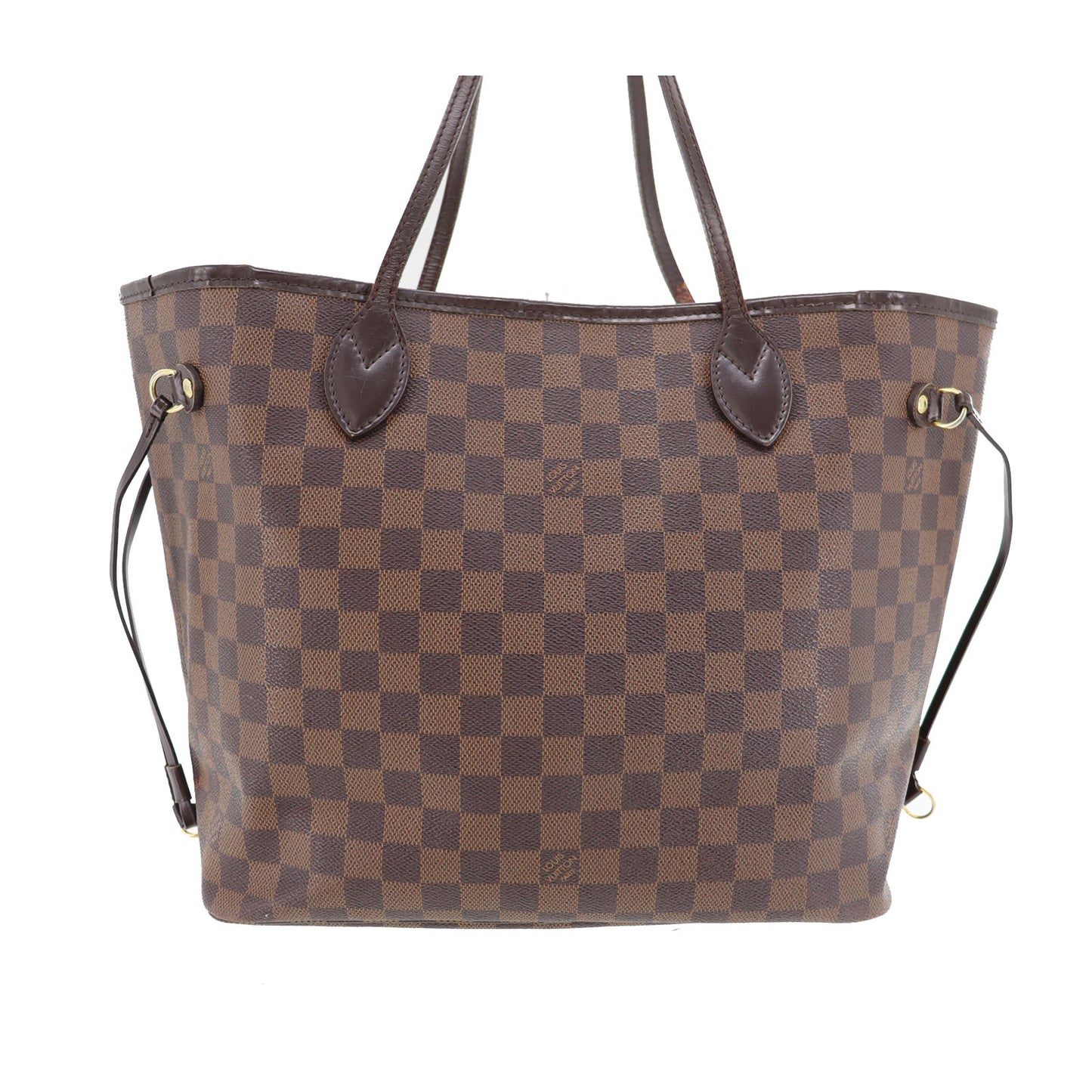 LOUIS VUITTON Neverfull MM Shoulder Tote Bag Damier Brown N41358 #AG499