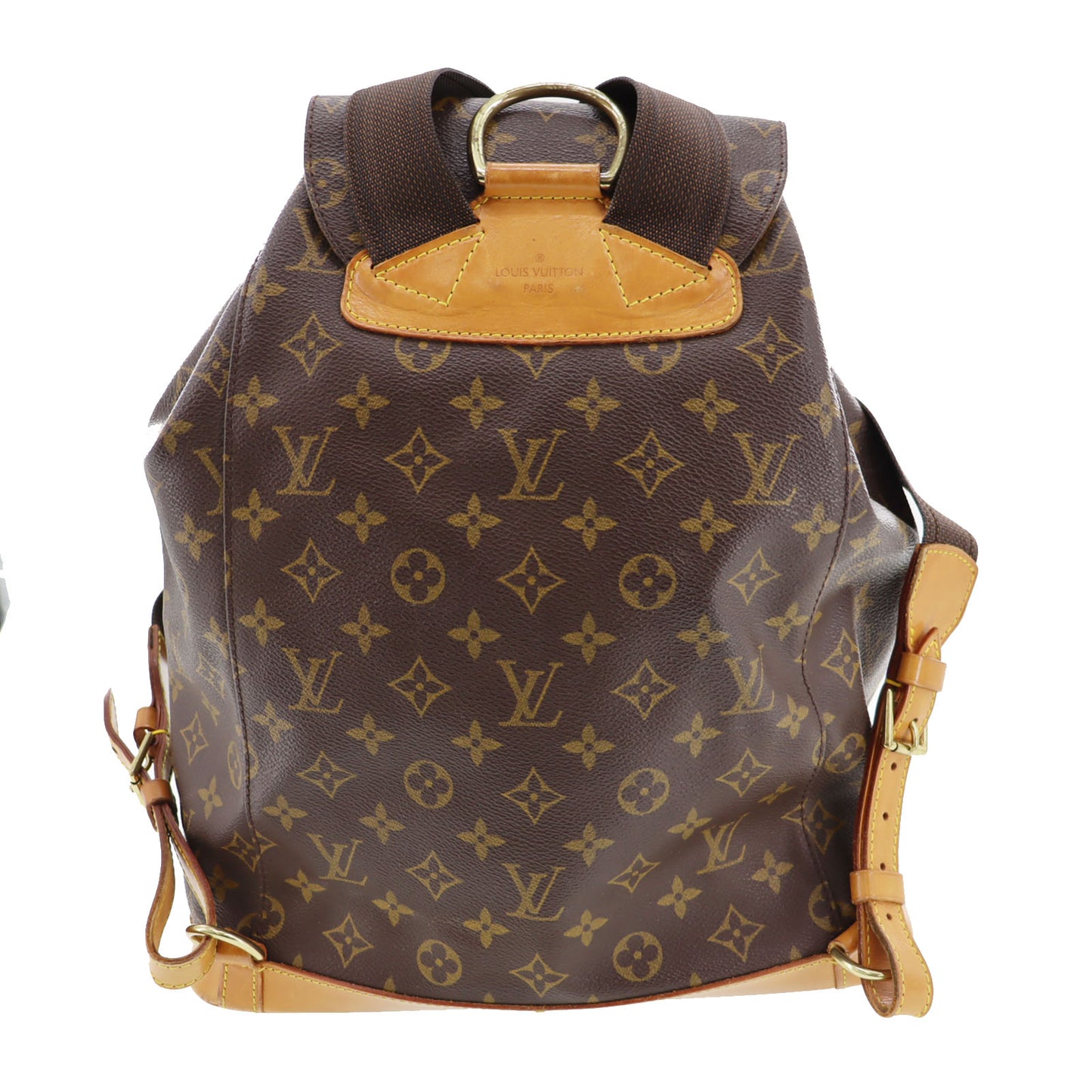 LOUIS VUITTON Montsouris Back Pack Monogram Brown M51135 #AG756