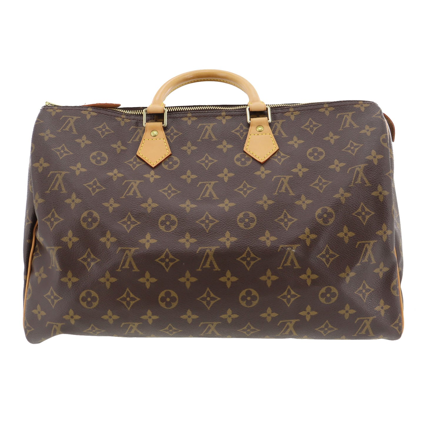 Louis Vuitton Speedy 40 Handbag Monogram Leather M41522 #AG504