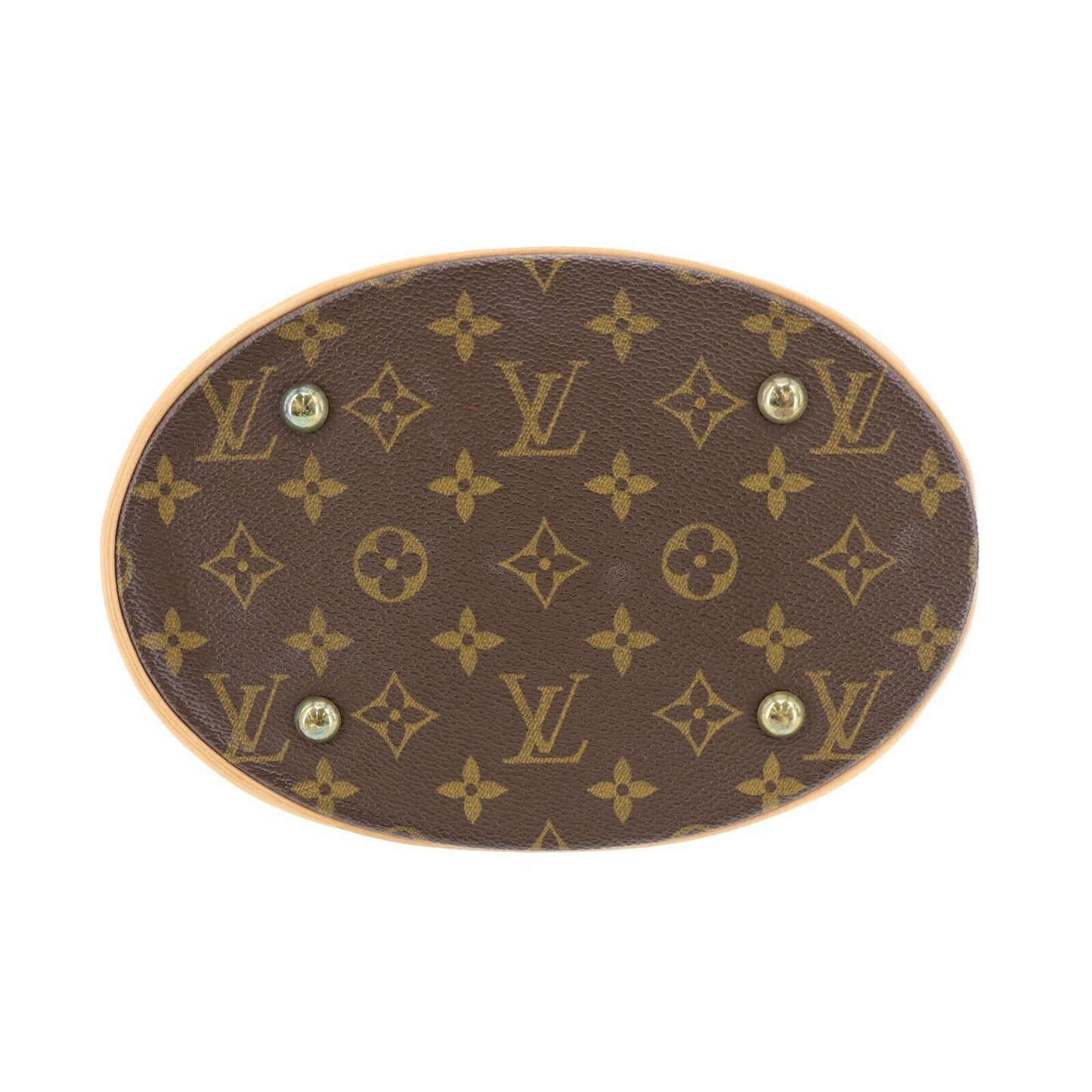 Louis Vuitton Auth Louis Vuitton Monogram Petit Bucket M42238