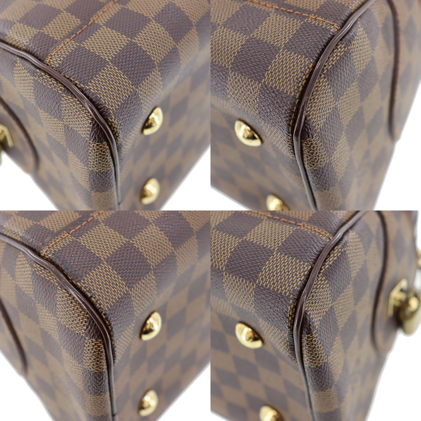 LOUIS VUITTON Duomo Handbag Damier Brown N60008 #BP962