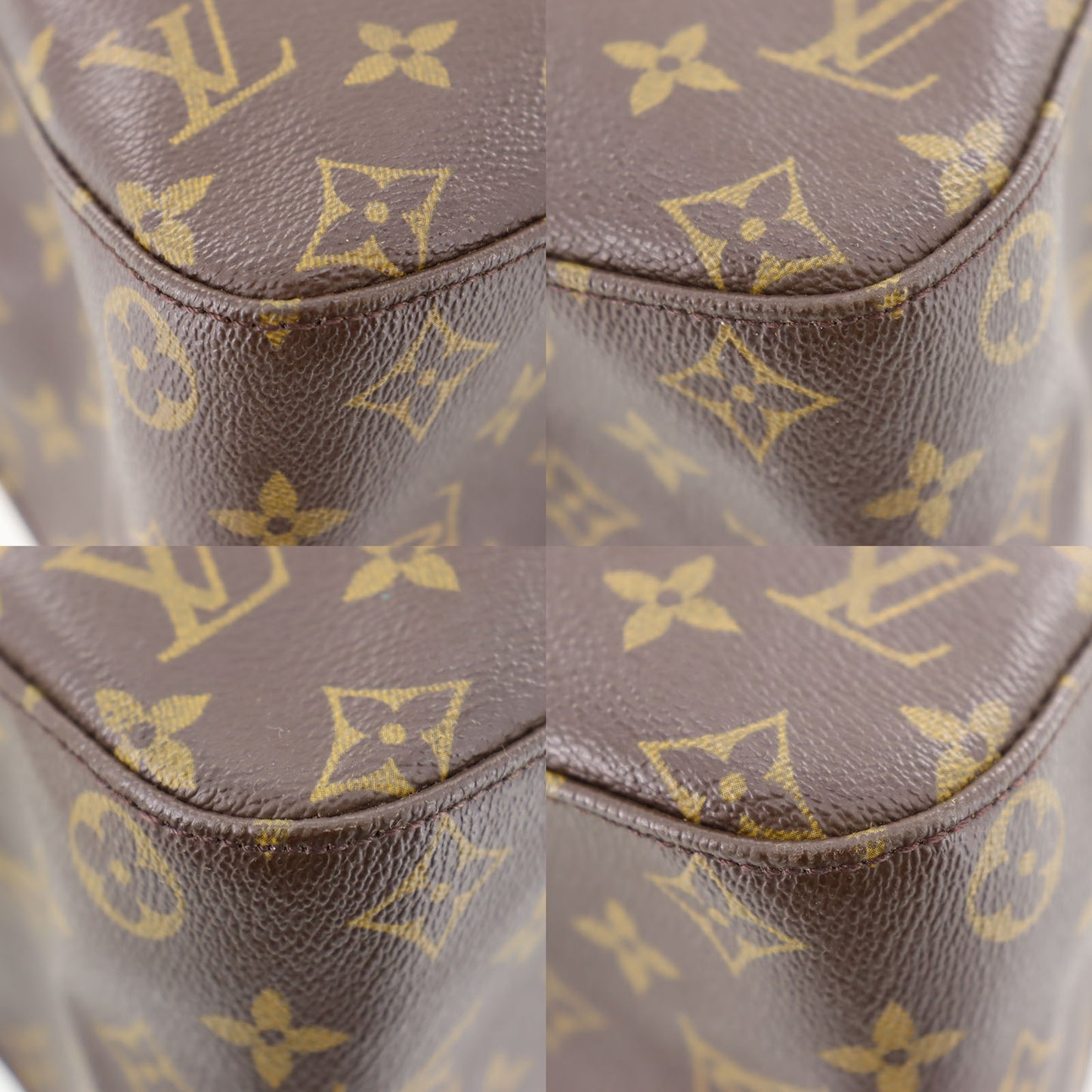 LOUIS VUITTON Looping GM Shoulder Bag Monogram Canvas M51145 #AG813