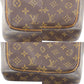 LOUIS VUITTON Cite GM Shoulder Bag Monogram Leather M51181 #AG528