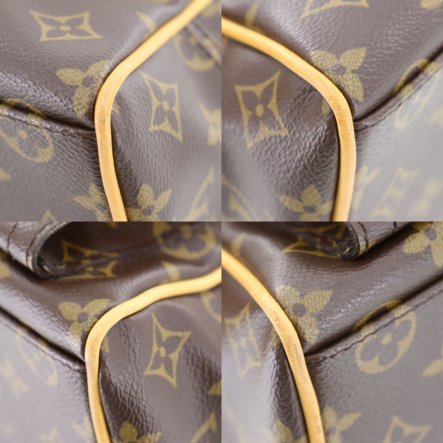 LOUIS VUITTON Manhattan PM HandBag Monogram Canvas M40026 #BL91