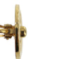 CHANEL CC Logos Earrings Gold Clip-On 97P #AG858