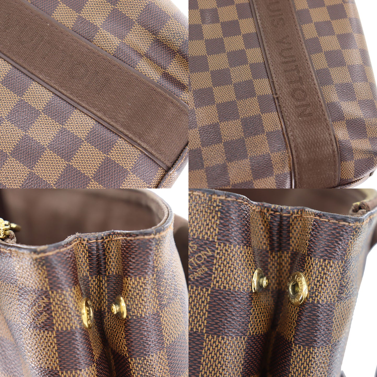 LOUIS VUITTON Cabas Bobul Damier Shoulder Tote Bag N42240 #BP869