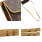LOUIS VUITTON Pochette Twin PM Shoulder Bag Monogram Leather M51854 #BO340