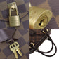 LOUIS VUITTON Duomo Handbag Damier Brown N60008 #BP962