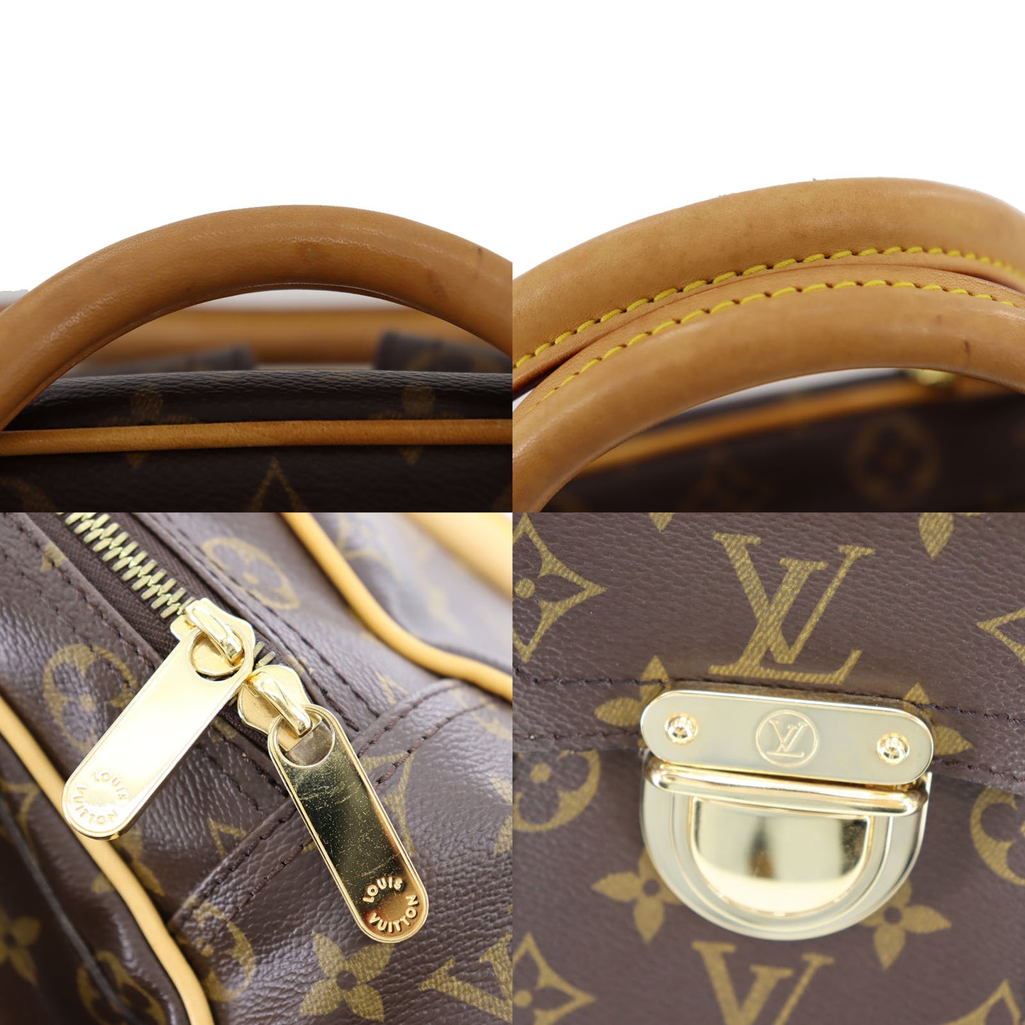 LOUIS VUITTON Manhattan PM HandBag Monogram Canvas M40026 #BL91